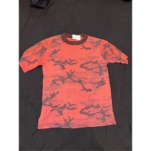 American rag LA Vintage tee orange camo new with tags